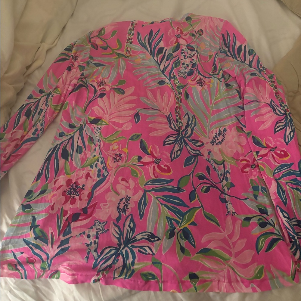 Lily Pulitzer long sleeve thin shirt